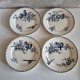 Assiettes plates Sarreguemines et Digoin
