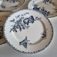 Assiettes plates Sarreguemines et Digoin