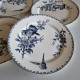 Assiettes plates Sarreguemines et Digoin