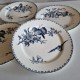 Assiettes plates Sarreguemines et Digoin