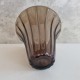 Vase verre fumé