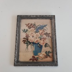 Aquarelle sous verre