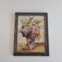 Aquarelle sous verre