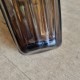Vase verre fumé