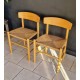 Duo de chaises en corde