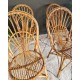 Chaises en rotin