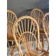 Chaises en rotin