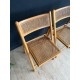 Paire de chaises pliantes