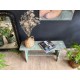 Banc en bois patiné