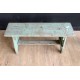 Banc en bois patiné