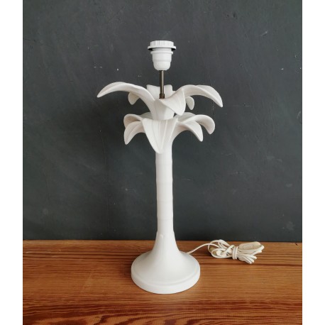 Pied de lampe palmier
