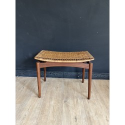 tabouret vintage danois de Olholm Mobelfabrik