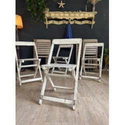 Chaises en bois pliantes