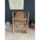 Rocking chair en rotin