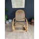 Rocking chair en rotin