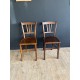 Paire chaises bistrot Luterma