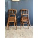 Paire de chaises bistrot