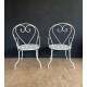 Paire de fauteuils de jardin