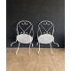 Paire de fauteuils de jardin