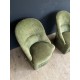 Paire de fauteuils crapaud