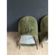 Paire de fauteuils crapaud