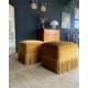 Paire de poufs