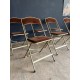 Chaises pliantes  annees 70