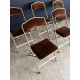 Chaises pliantes  annees 70