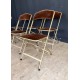 Chaises pliantes  annees 70