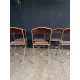 Chaises pliantes  annees 70