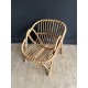 Fauteuil coquille rotin ~ enfant