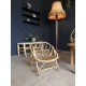 Fauteuil coquille rotin ~ enfant