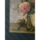 Huile sur toile dahlia / n•2