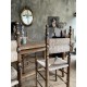 Chaises en paille anciennes