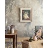 Tableau ancien coq